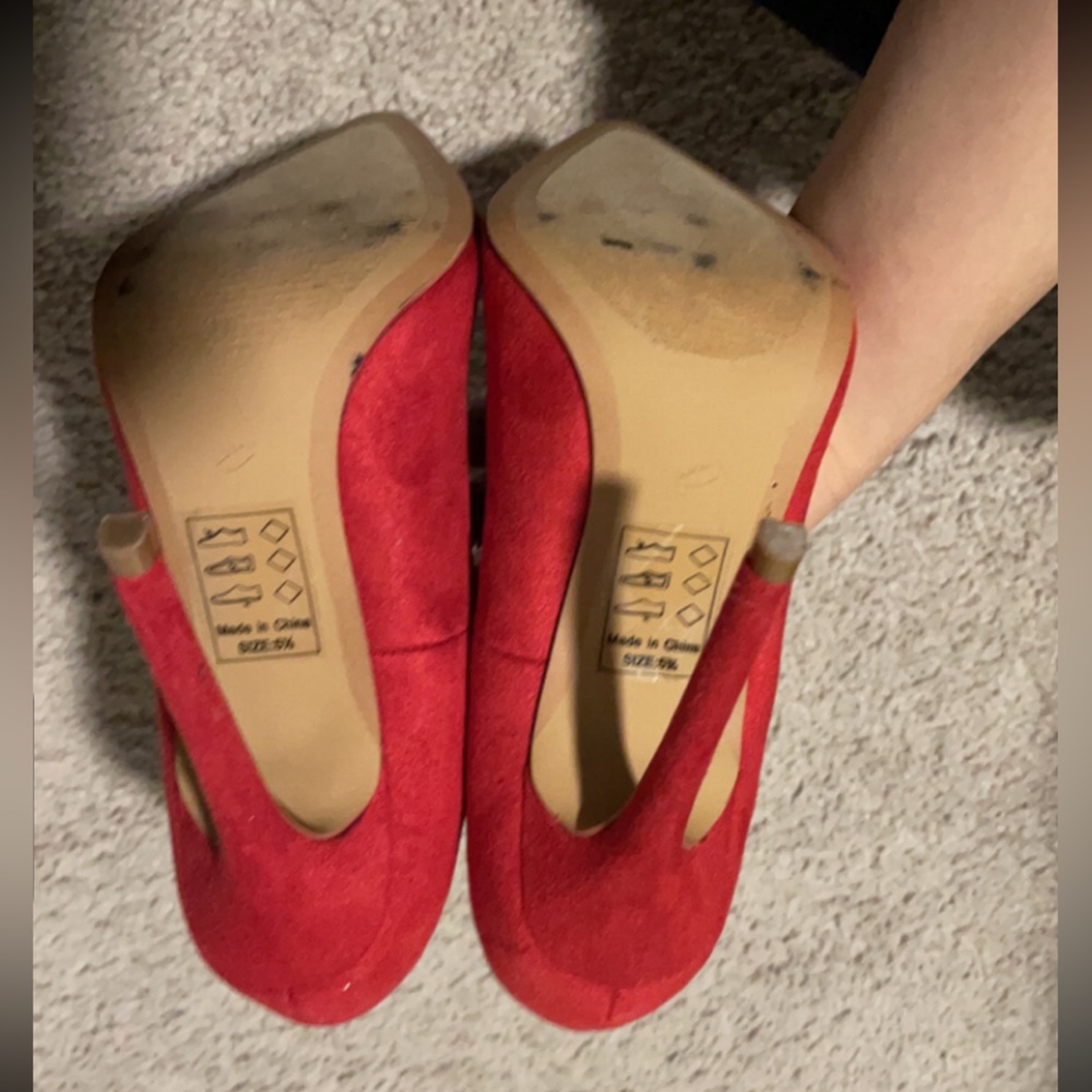 Red heels